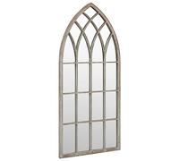 Miroir de jardin Sable 70x30 cm Fer pour utilisation extérieure