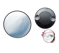 Miroir De Maquillage Grossissant X5 Avec Ventouses Puissantes - Portable Et Compact Pour Les Voyages Et La Maison