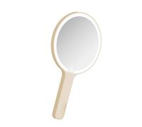 Miroir de maquillage portable et lumineux, éclairage 3 couleurs, miroir de courtoisie à LED pour femme