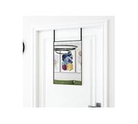 vidaXL Miroir de porte 40x60 cm Verre et aluminium Noir