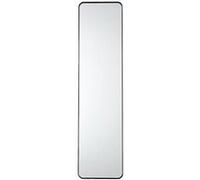 Miroir de Porte Rectangulaire 30x120cm en Verre et Aluminium Noir - GORIS - ALTOBUY Noir