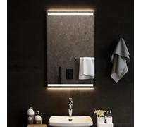Miroir de Salle de Bain à LED 100x40 cm Maquillage Coiffeuse Toilette vidaXL