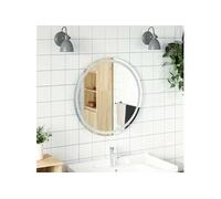 VidaXL Miroir salle de bain LED - Rond 70cm