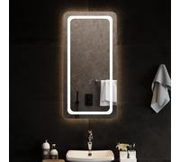 vidaXL Miroir à LED 50x100 cm