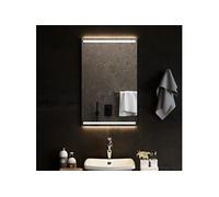 vidaXL Miroir LED salle de bain 50x80 cm
