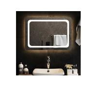 vidaXL Miroir Salle de Bain LED 70x50 cm