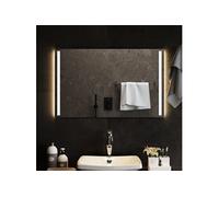 vidaXL Miroir LED salle de bain 80x50 cm