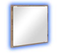 vidaXL Miroir de salle de bain LED Chêne Artisan 40x8.5x37 cm Bois d'ingénierie