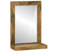 VidaXL 4016736 miroir mural Marron