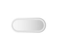 Miroir de salle de bain - VIDAXL - 70x30 cm - Verre trempé - 120 LED/m - Ovale