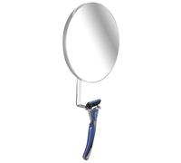 Miroir de salle de bain - WENKO - Anti Buée - Acier Inox - 17x23x4 cm - Brillant