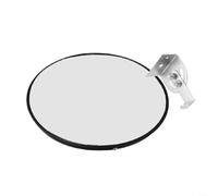 Miroir de sécurité convexe 30 cm grand angle 130 degrés PC lentille trafic | Matériau ABS et PC, vue à 130 °, support réglable, utilisation intérieure dans le garage, film résistant aux rayures