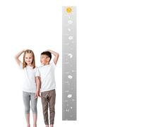 Miroir de tableau de croissance - Mesure de la hauteur, guide acrylique | Miroir pleine longueur avec ruban pour salle de jeux pour et crèche, décoration murale de de la hauteur, tableau
