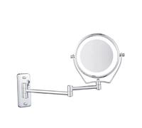Miroir de vanité rétractable 6 pouces Grossissement 7x