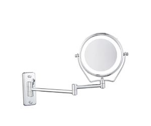 Miroir de vanité rétractable 6 pouces Grossissement 7x