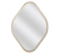 Miroir Déco Losange Elio 60cm Naturel