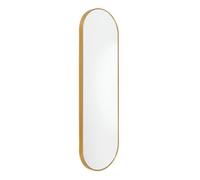 Miroir déco mural - Jaipur - 100cm - Or - Ovale - Design contemporain