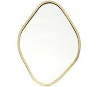Miroir Décoratif Contour Doré Losange - IRIO - ALTOBUY Or