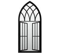 Miroir décoratif - GKK - Noir 100x45 cm Fer pour utilisation à l'intérieur faswq12