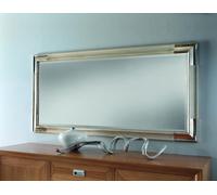 Miroir design buffet miroir baroque salon étagère luxe miroir argenté