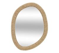Miroir Design Effet Corde Tilia 40cm Naturel