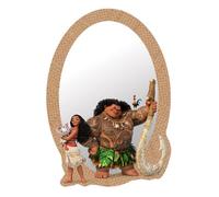 Miroir - Disney - Vaiana - Acrylique - 15 x 21.5 cm - Fixations adhésives incluses