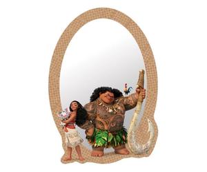Miroir - Disney - Vaiana - Acrylique - 15 x 21.5 cm - Fixations adhésives incluses
