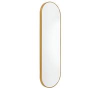 Miroir Doré Ovale 30x100 cm - HEVIA
