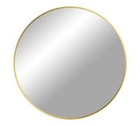 Miroir en aluminium House Nordic Madrid Gris 80x80x3 cm