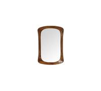 Miroir en bois de manguier marron, carré, à fixer - Chehoma, Arty - 108x70x3 cm