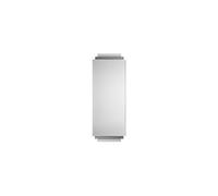 Miroir en bois gris, biseauté, rectangulaire, à fixer - House Doctor, Deco - 50x1x130 cm