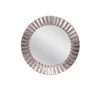 Miroir en fonte plissé argent 39 cm - - Argent / Métallique - Fonte D'aluminium