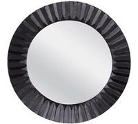 Miroir en fonte plissé noir 61 cm - Table Passion - Noir - Fonte D'aluminium G