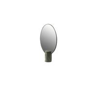 Miroir en marbre vert Oval