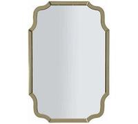 Mauro Ferretti Miroir mural Istanbul style classique MDF doré 60 x 1 x 90 cm
