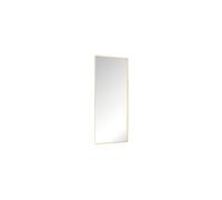 Miroir en métal marron, rectangulaire, à poser - Hübsch, Retro - 60x4x152 cm