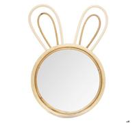 Atmosphera – Miroir mural enfant Lapin – Bambou 24 x 38 cm