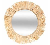 Miroir enfant lion mural - Beige