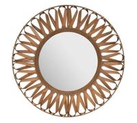 Miroir ""Eve"" - bambou D93 cm - Beige - Atmosphera createur d'interieur