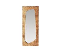 Miroir Folia H135 en Bois de Racine Naturel