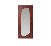 Miroir Folia H135 en Bois de Ronce Teinté Foncé