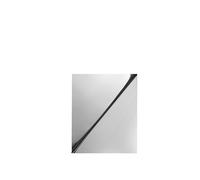 Miroir Gaze 30x25 Acier Poli