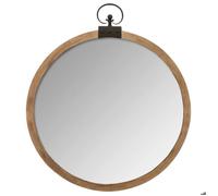 Atmosphera - Miroir Gousset - Bois D74 cm