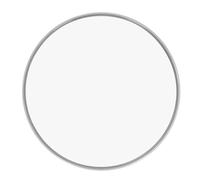 Miroir grossissant 30X Miroir grossissant de 6 Pouces avec 3 ventouses de Montage Miroir de Maquillage grossissant léger Portable (Argent)