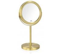 Miroir Grossissant (x5) Double Face en Métal Doré Doré G