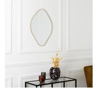 Miroir - Home Deco Factory - Come - Design - Destructuré - Or
