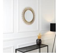 Miroir - Home Deco Factory - Design - Soleil - Or