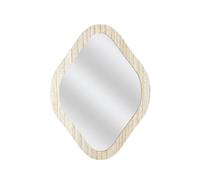 Miroir Déco Losange Elio 34cm Naturel