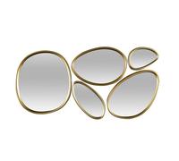 Miroir - HOME DECO FACTORY - Forme Organique - Or