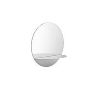 Normann Copenhagen Miroir Horizon rond Acier inoxydable